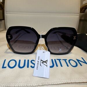 Black LV Sunglasses